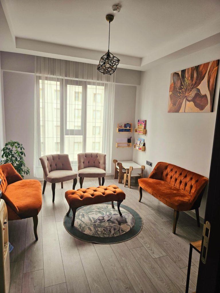 Psikolojik danışma bekleme salonu